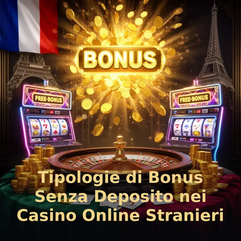 Tipologie di Bonus Senza Deposito nei Casino Online Stranieri
